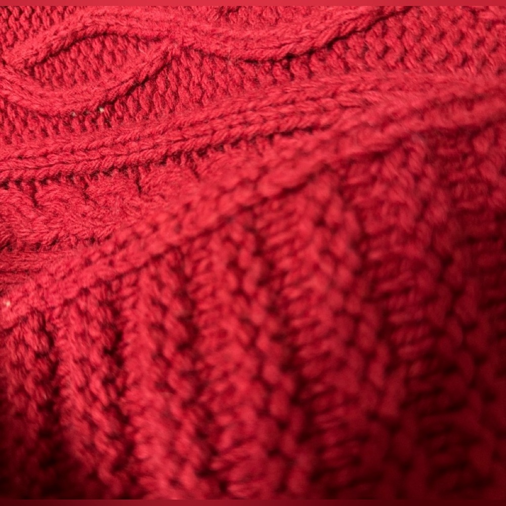 APT 9 red cardigan sweater - Size Medium - Picture 6 of 9